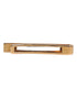 Dolce & Gabbana Black Sapphire Gold Tone Brass Tie Clip Bar